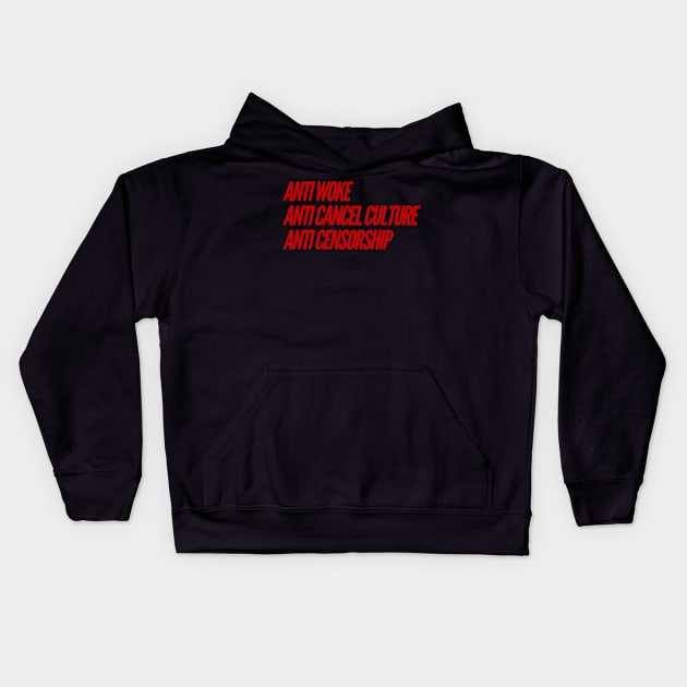 Anti censorship Kids Hoodie by MADMIKE CLOTHING